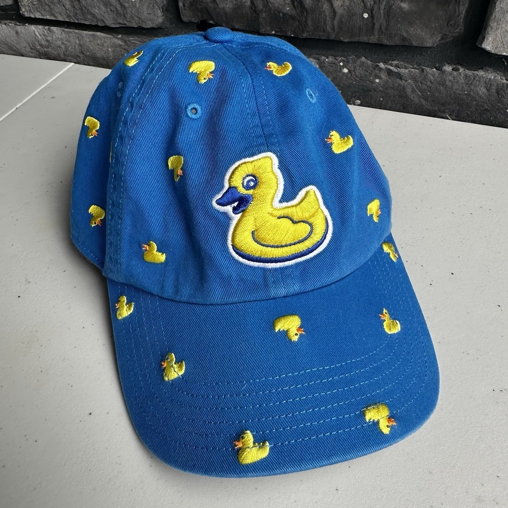 '47 Brand Confetti Clean Up Akron Rubber Ducks Embroidered Baseball Cap Hat OSFM
